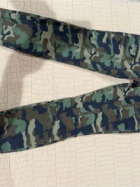 William Rast Women's Skinny Jeans - Green & Black Camo